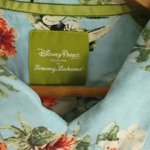 Tommy Bahama Hawaiian Shirt Men's XXL Multicolor Disney Parks Mickey Mouse - Picture 4 of 11